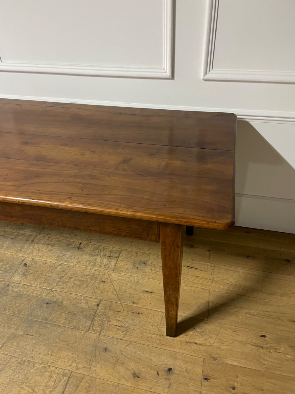 19th century cherrywood farm table 267 cms View V