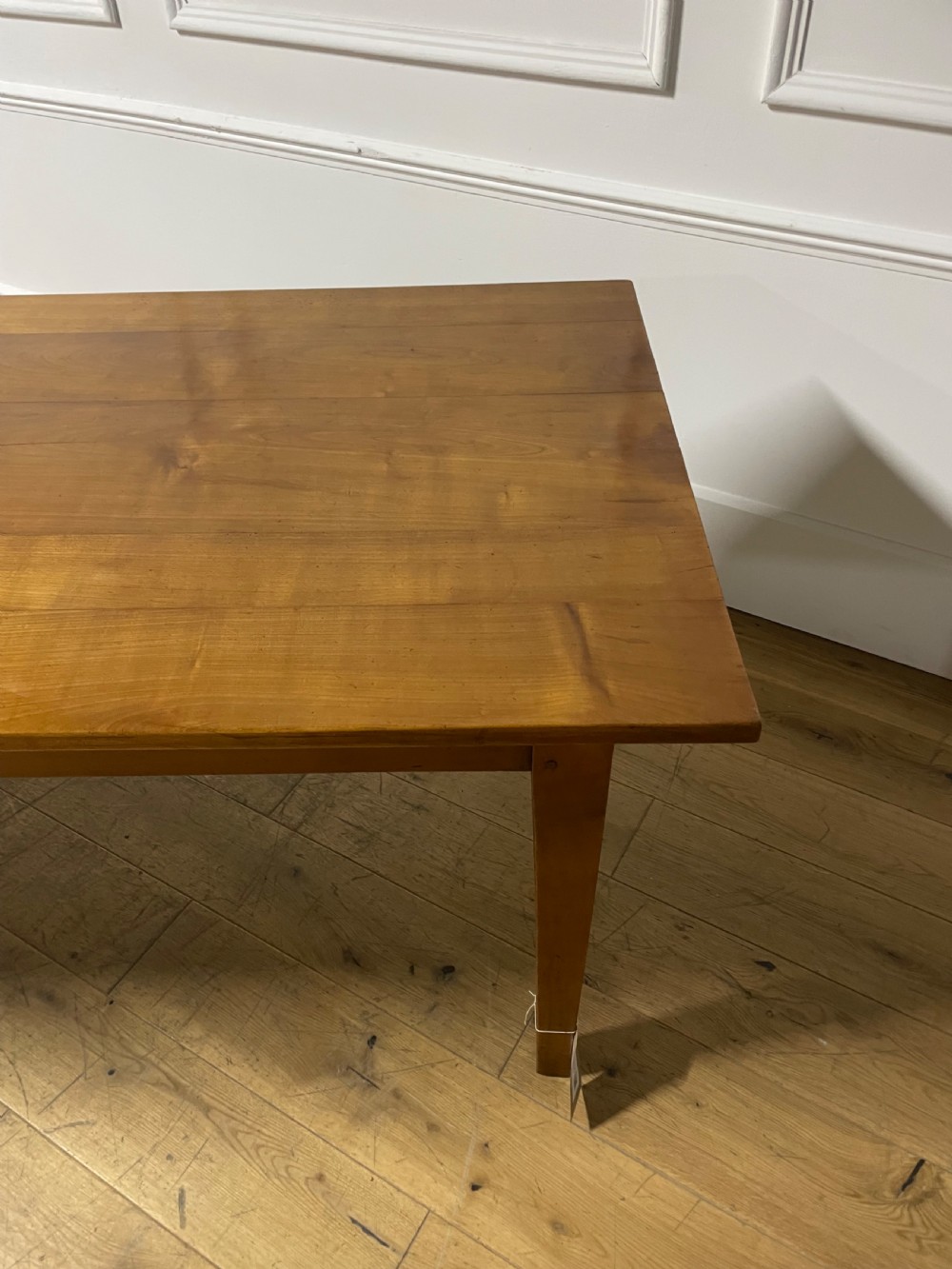 Cherry wood farm table 2m with bread slide View X