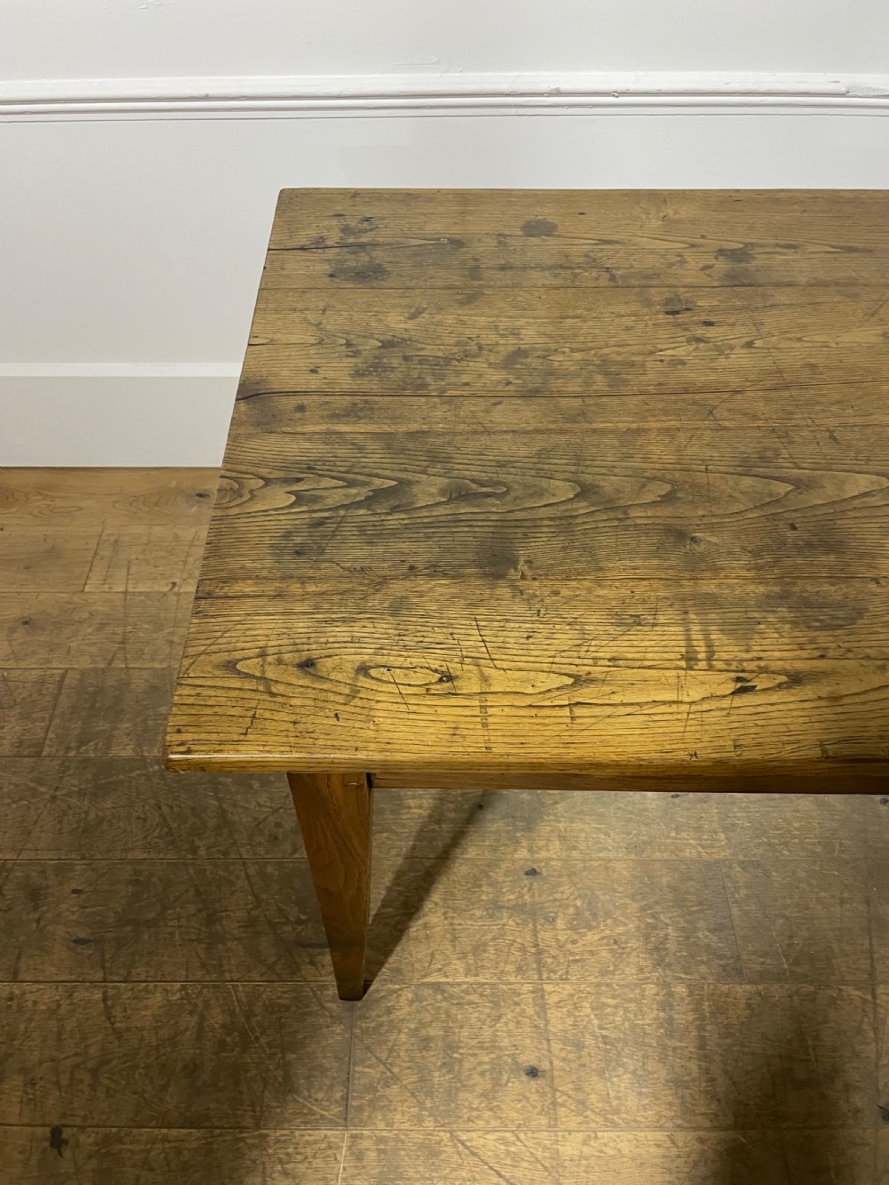 Neat sized chestnut Farmhouse table View V