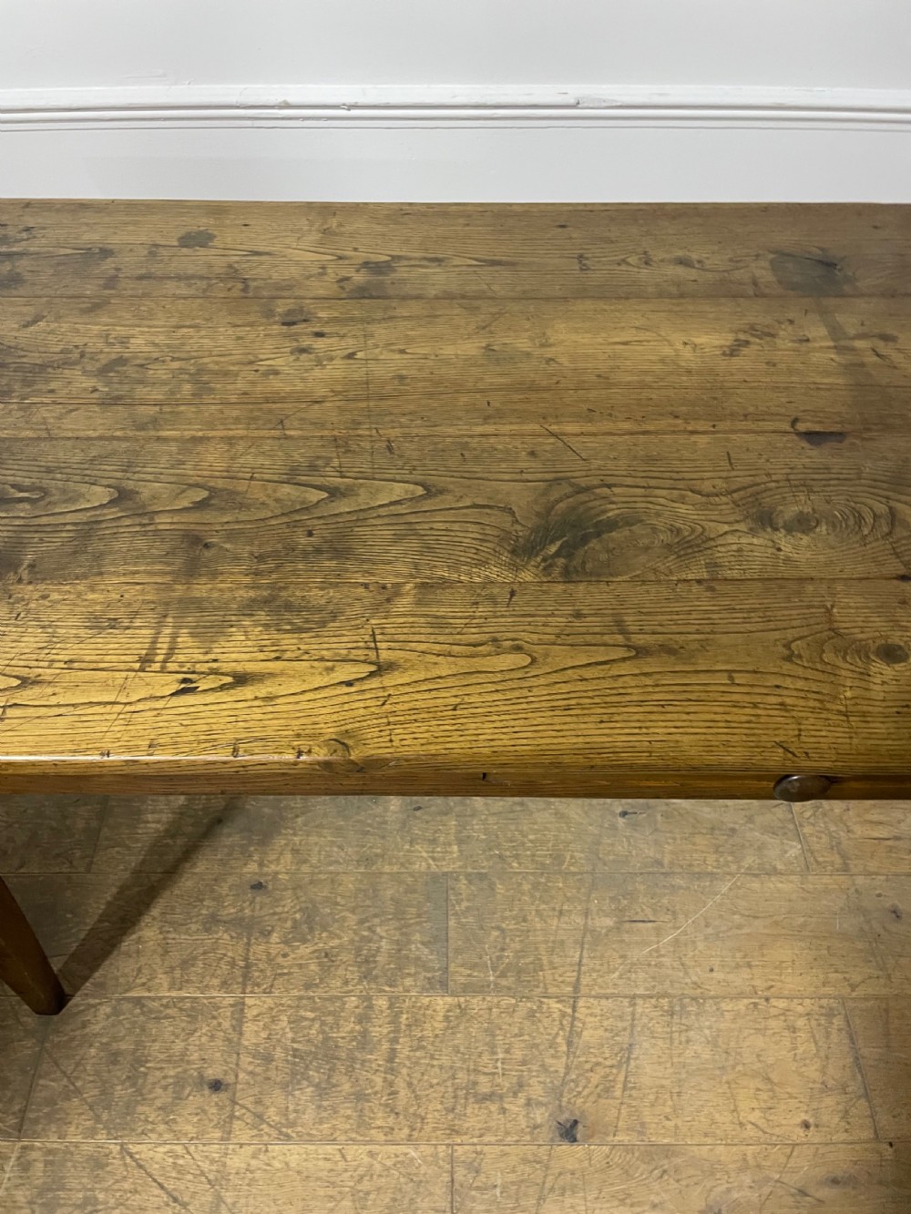 Neat sized chestnut Farmhouse table View VI