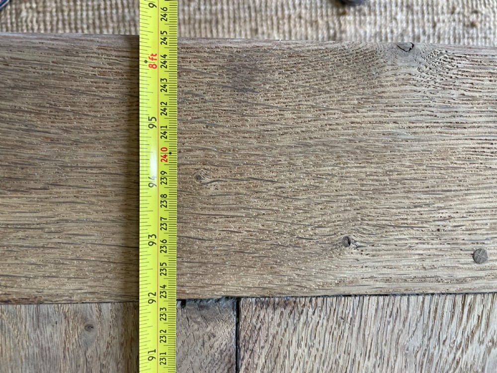 Early 20th century oak oak refectory table / farmhouse table  View XIII