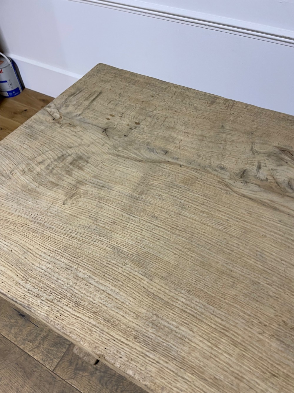Single planked oak Farmhouse table / refectory table 2.5 meters  View XIII