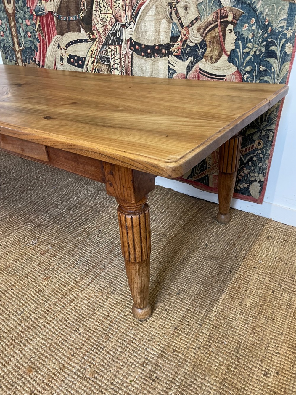 Elm Farmhouse table 2.3 meters  View II