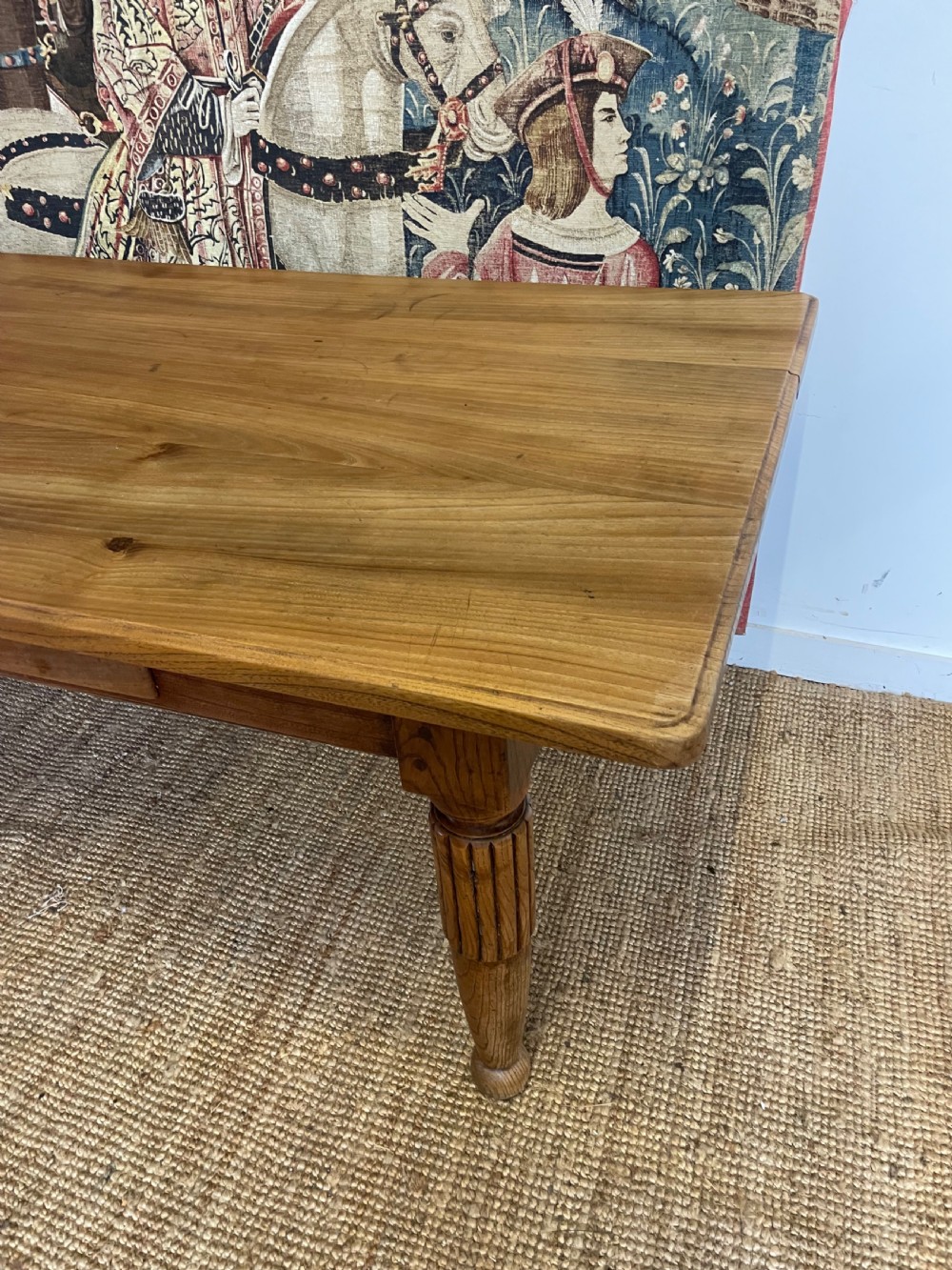 Elm Farmhouse table 2.3 meters  View III