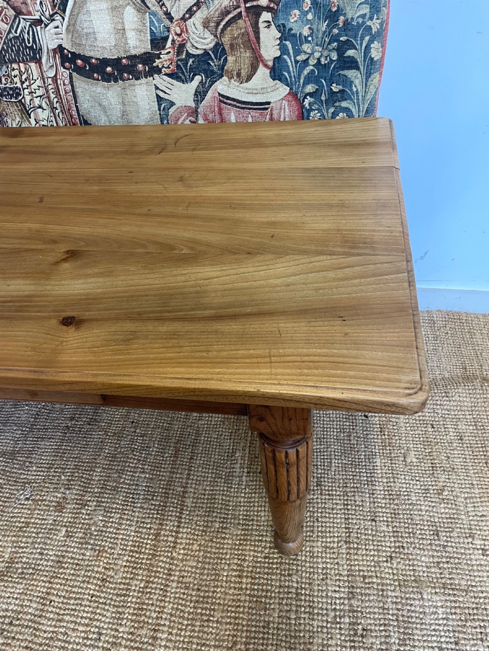 Elm Farmhouse table 2.3 meters  View IV