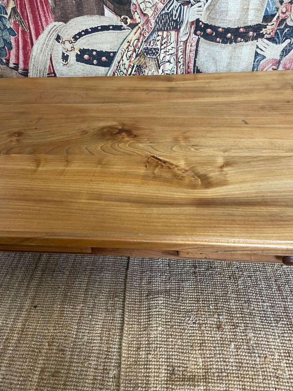 Elm Farmhouse table 2.3 meters  View V