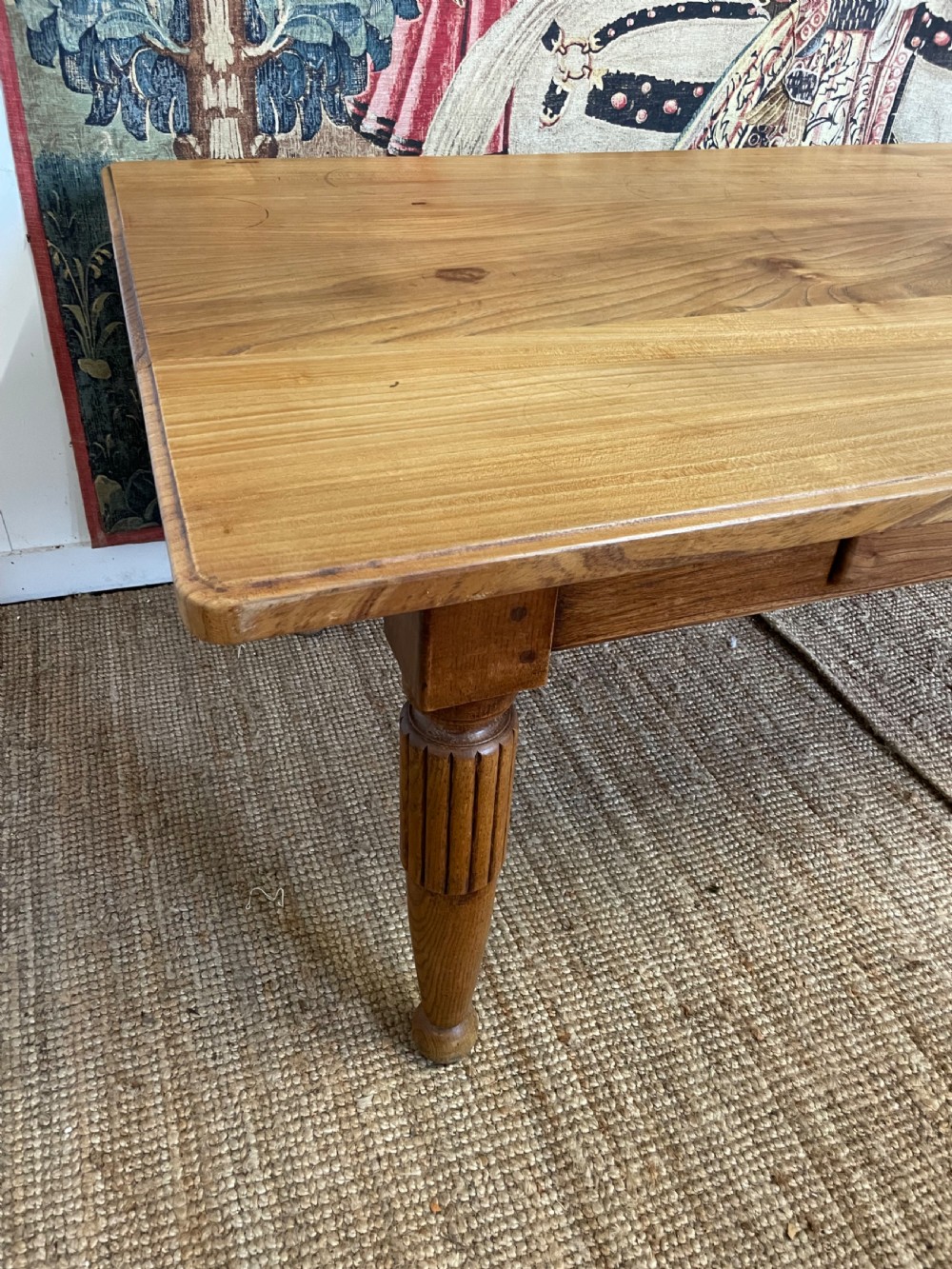 Elm Farmhouse table 2.3 meters  View VIII