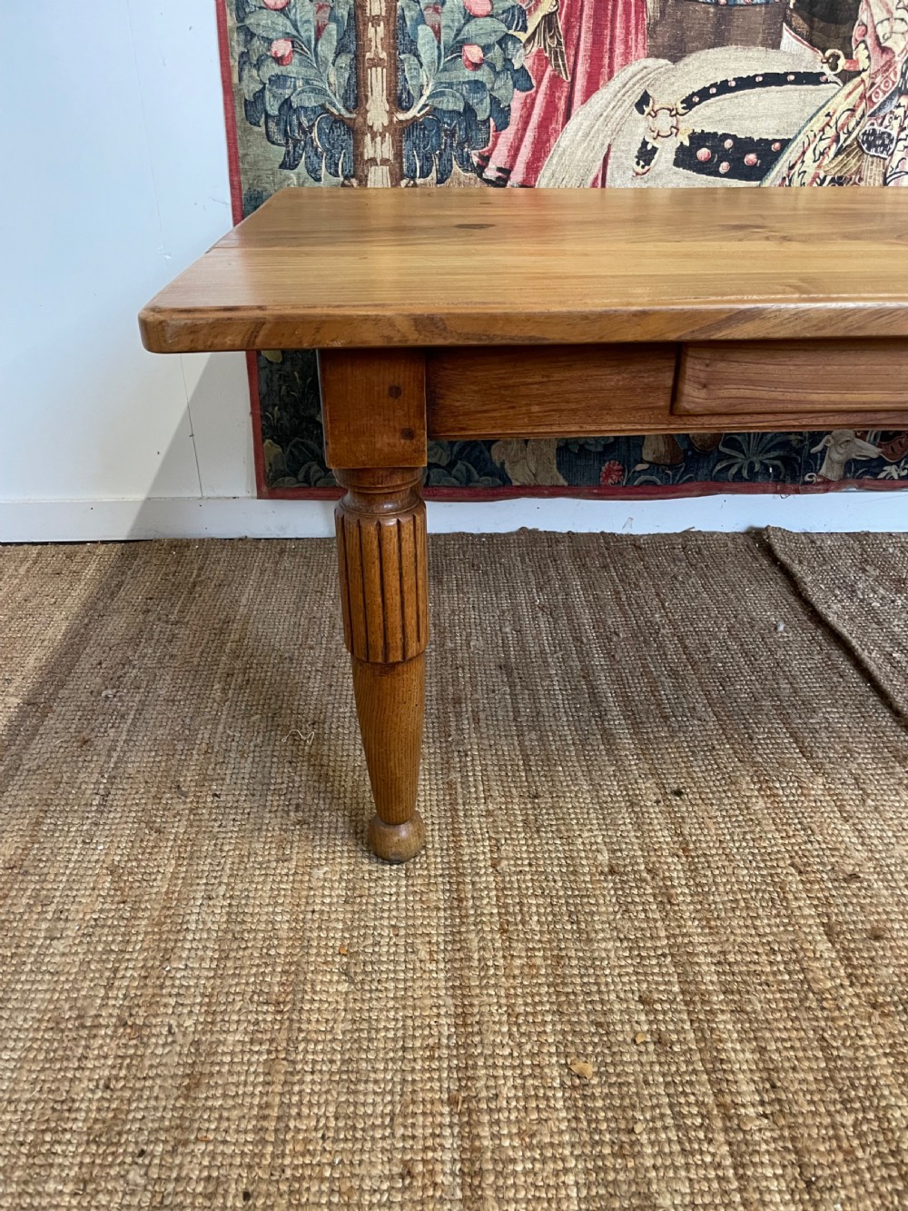 Elm Farmhouse table 2.3 meters  View IX