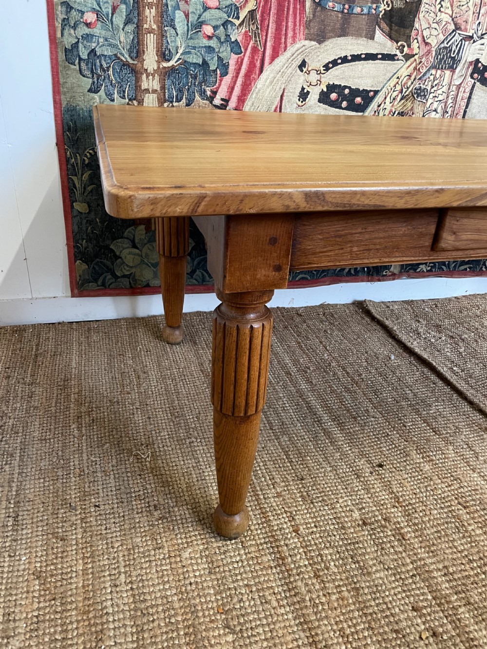 Elm Farmhouse table 2.3 meters  View X