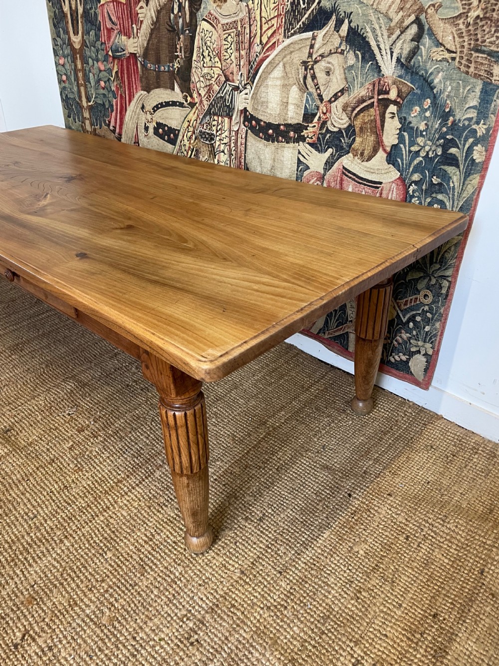 Elm Farmhouse table 2.3 meters  View XI