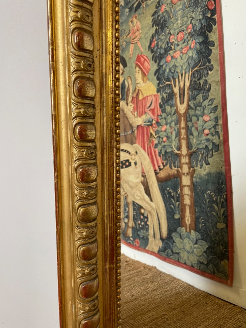 Decorative 19th French gilt mirror  View VII