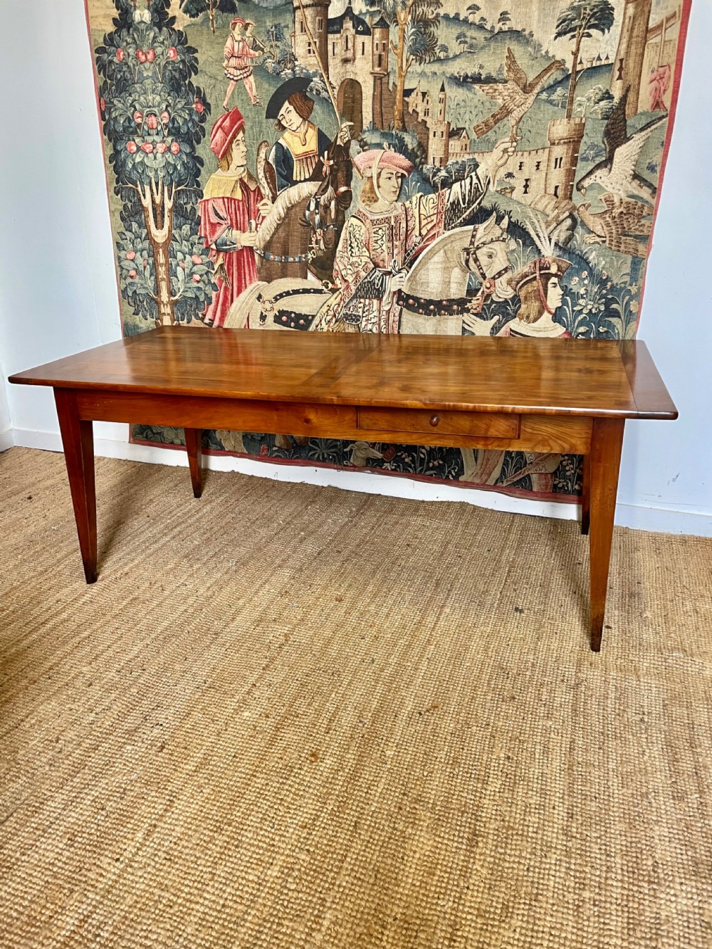 French farmhouse table , cherry wood 