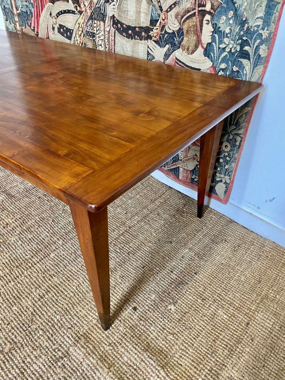 French farmhouse table , cherry wood  View II