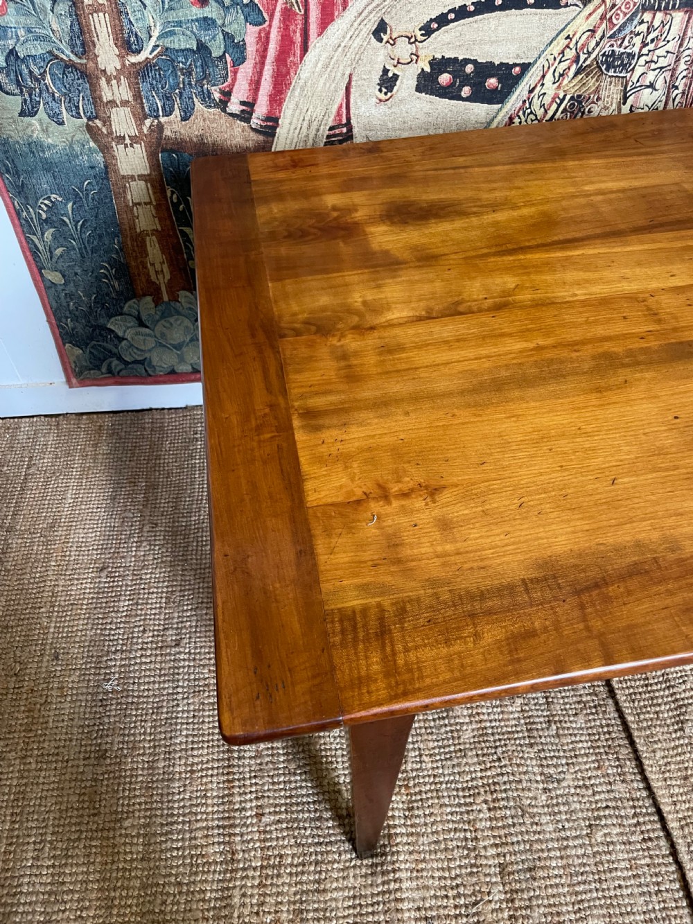 French farmhouse table , cherry wood  View V
