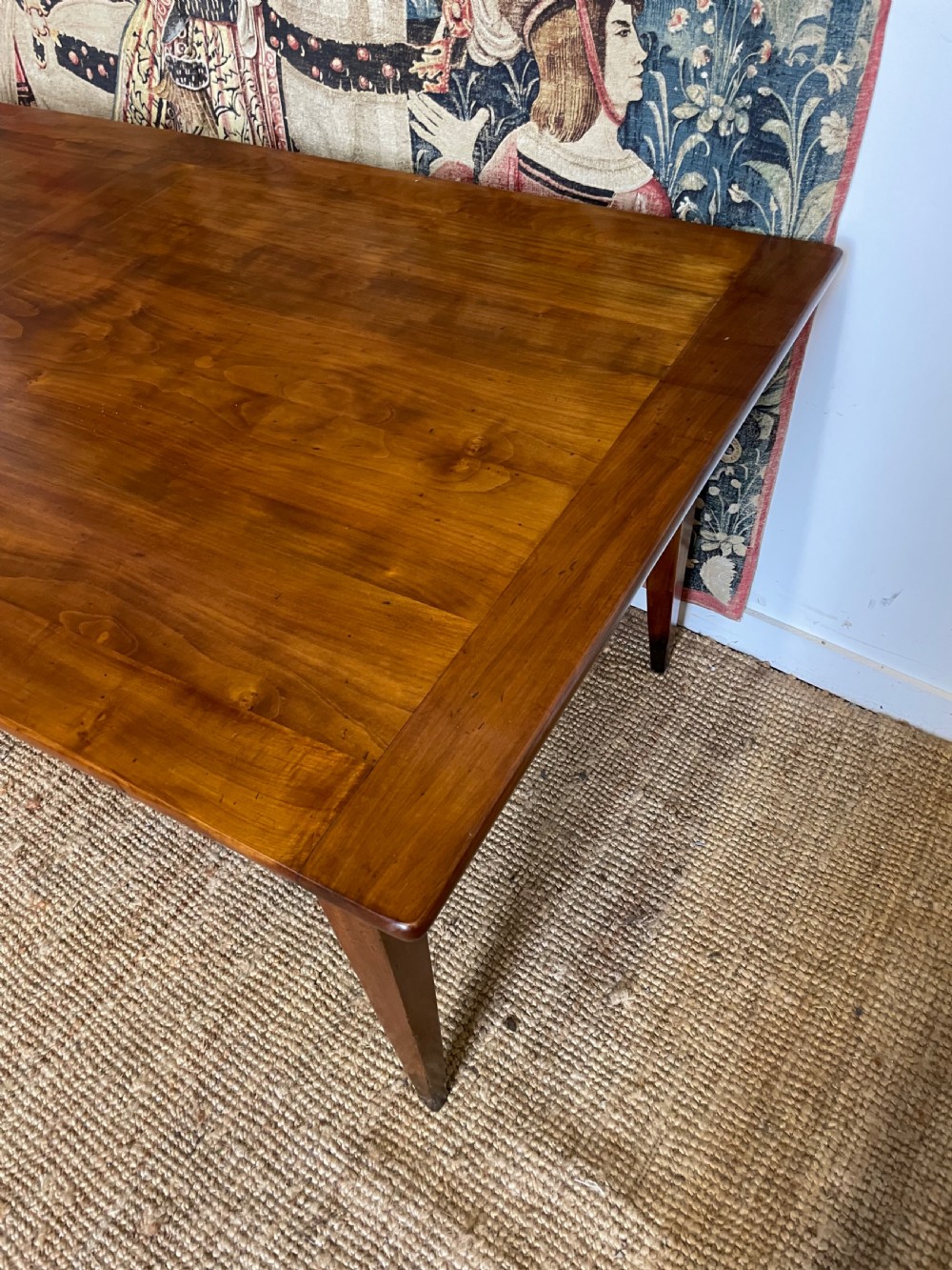 French farmhouse table , cherry wood  View VI
