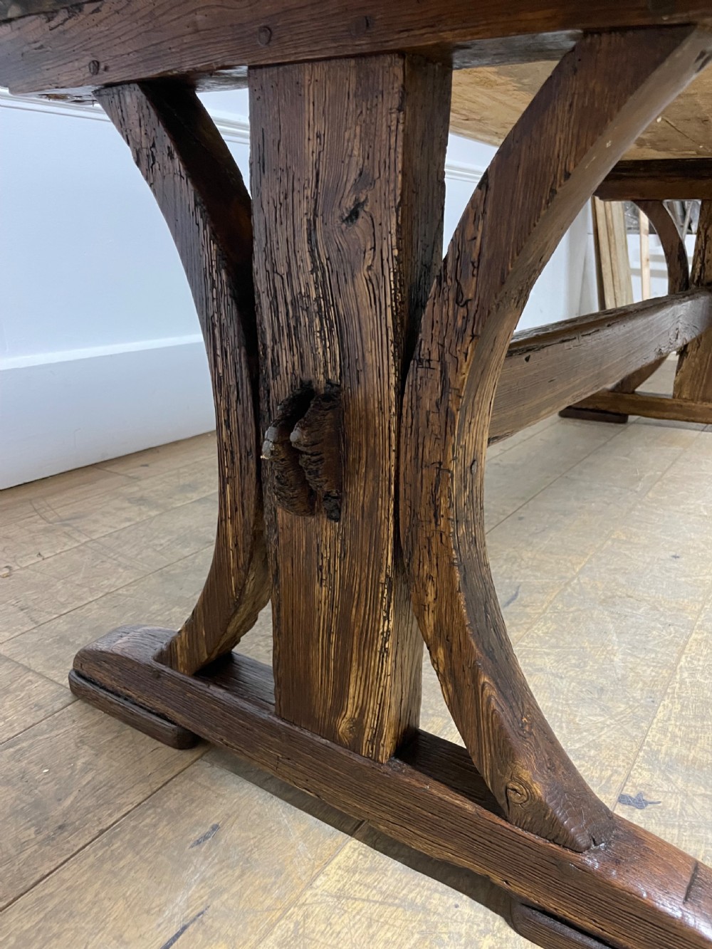 Farmhouse table 2.7 meters / refectory table  View XIV
