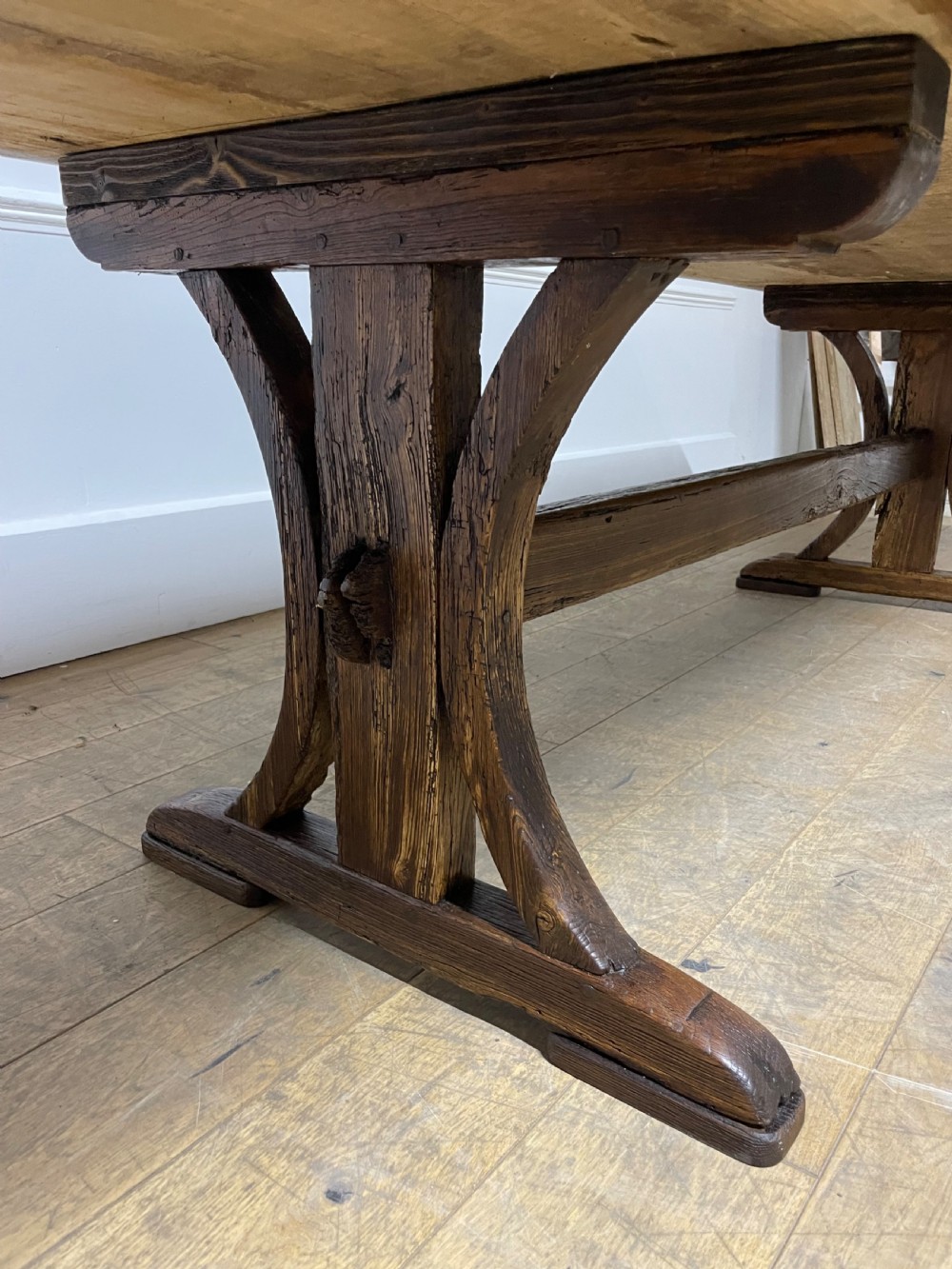 Farmhouse table 2.7 meters / refectory table  View XV
