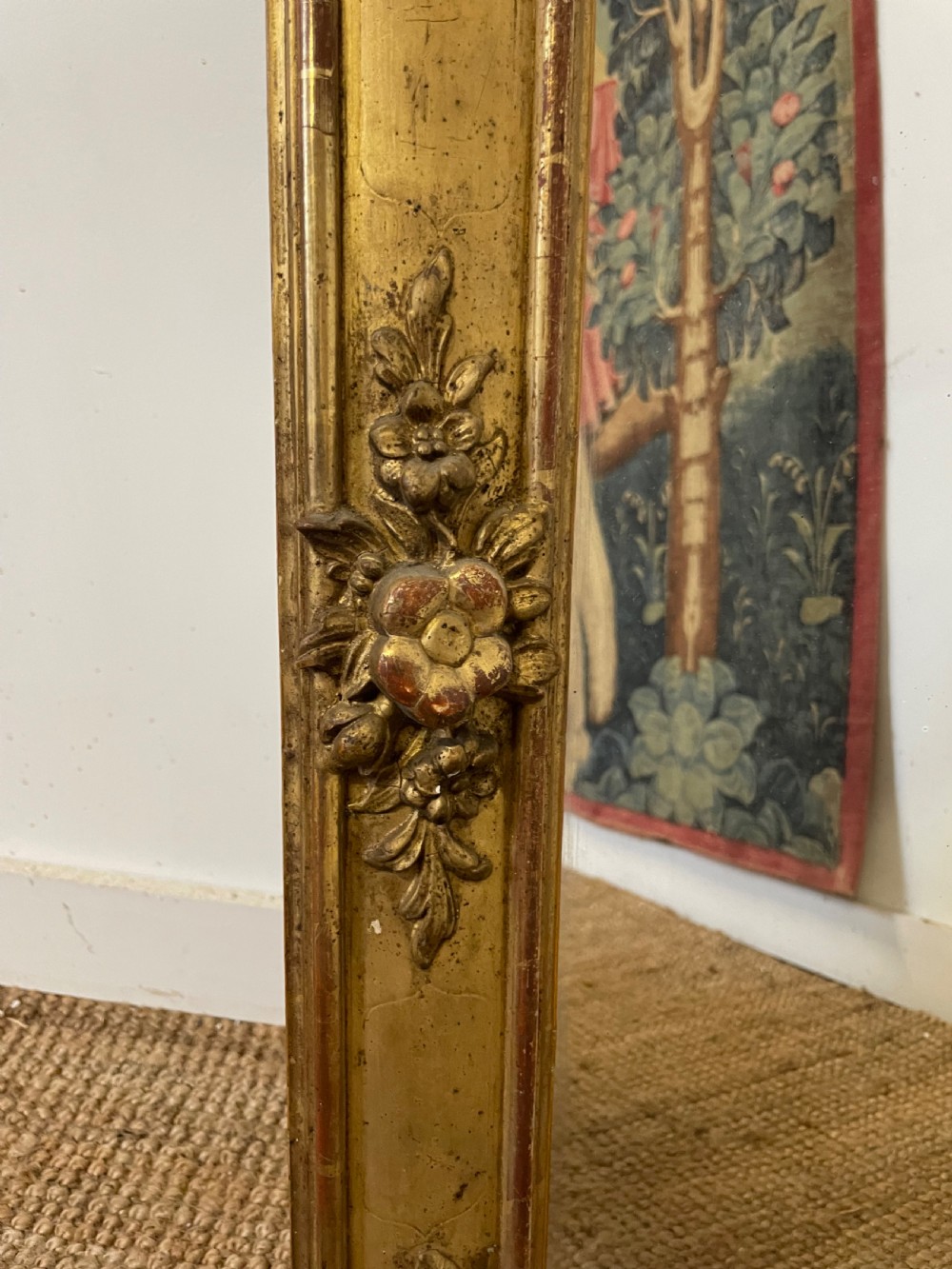 19th century gilded wall mirror  View VII