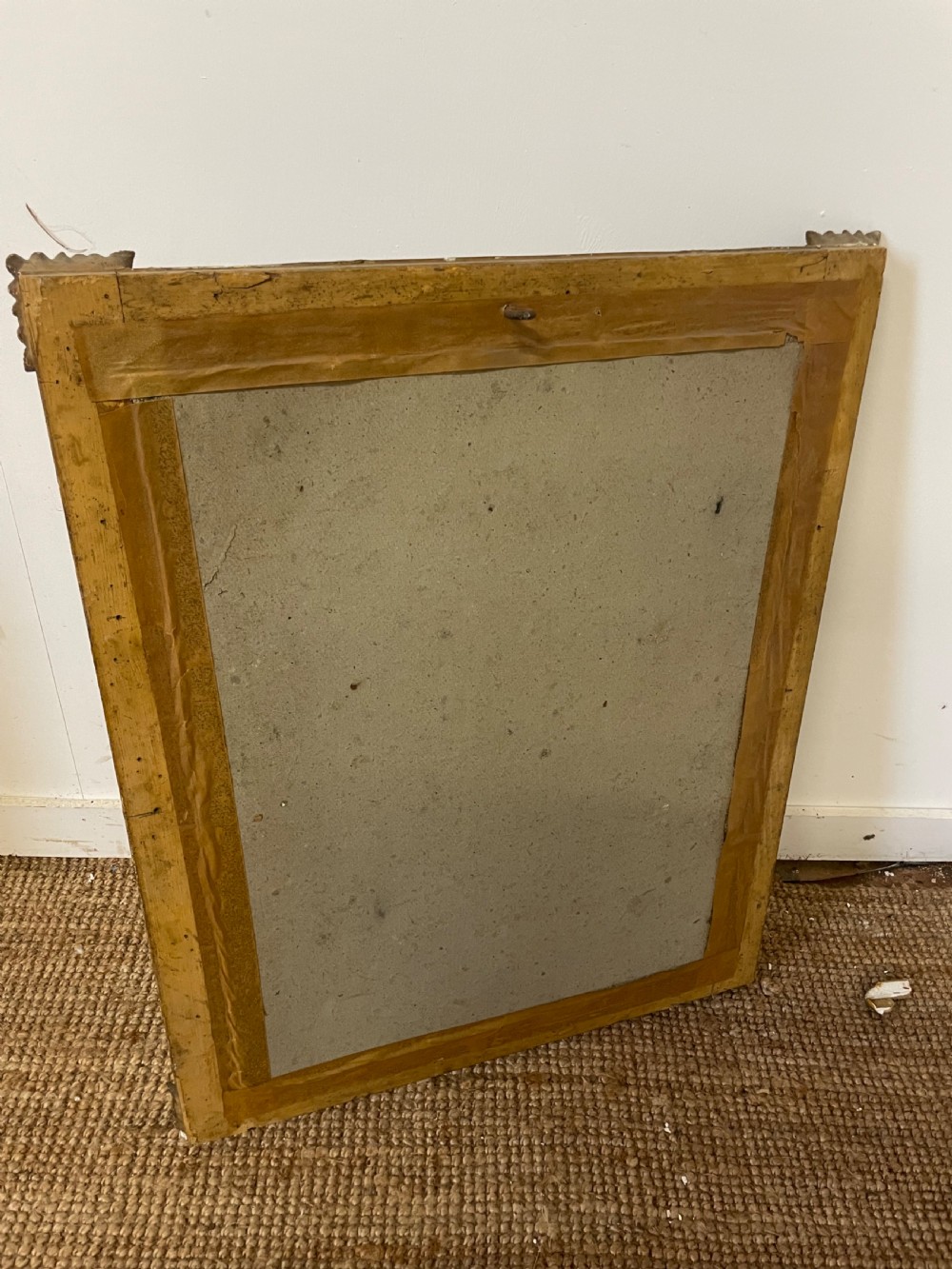 19th century gilded wall mirror  View VIII