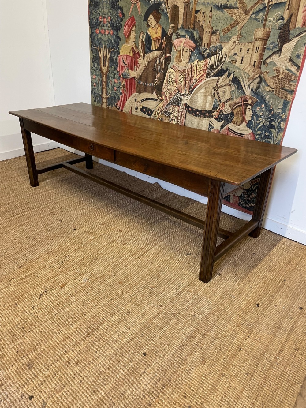 19th century oak farmhouse table 