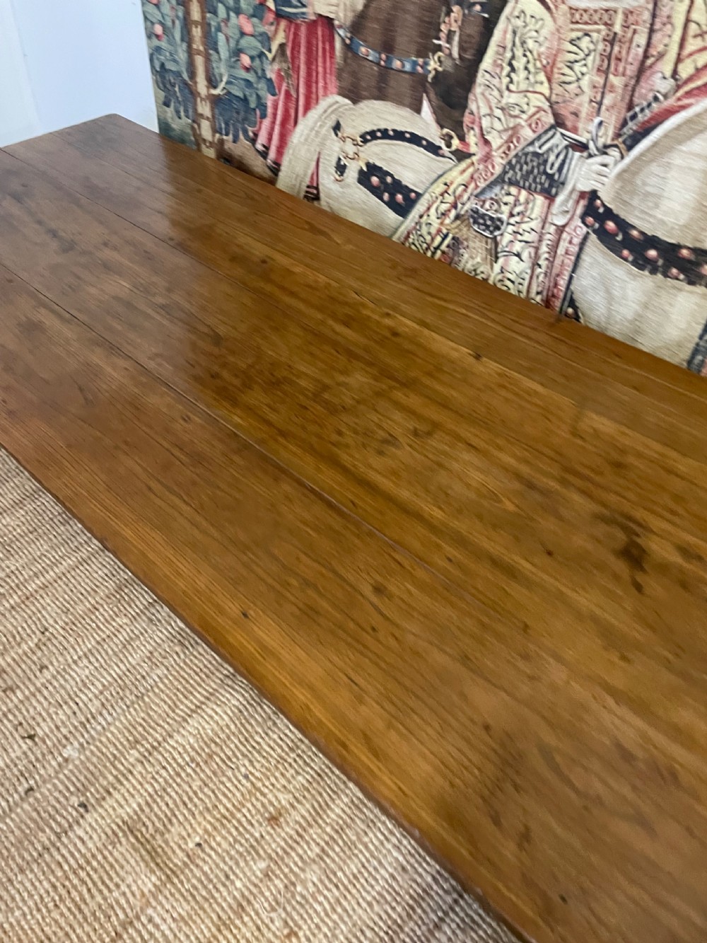 19th century oak farmhouse table  View IV