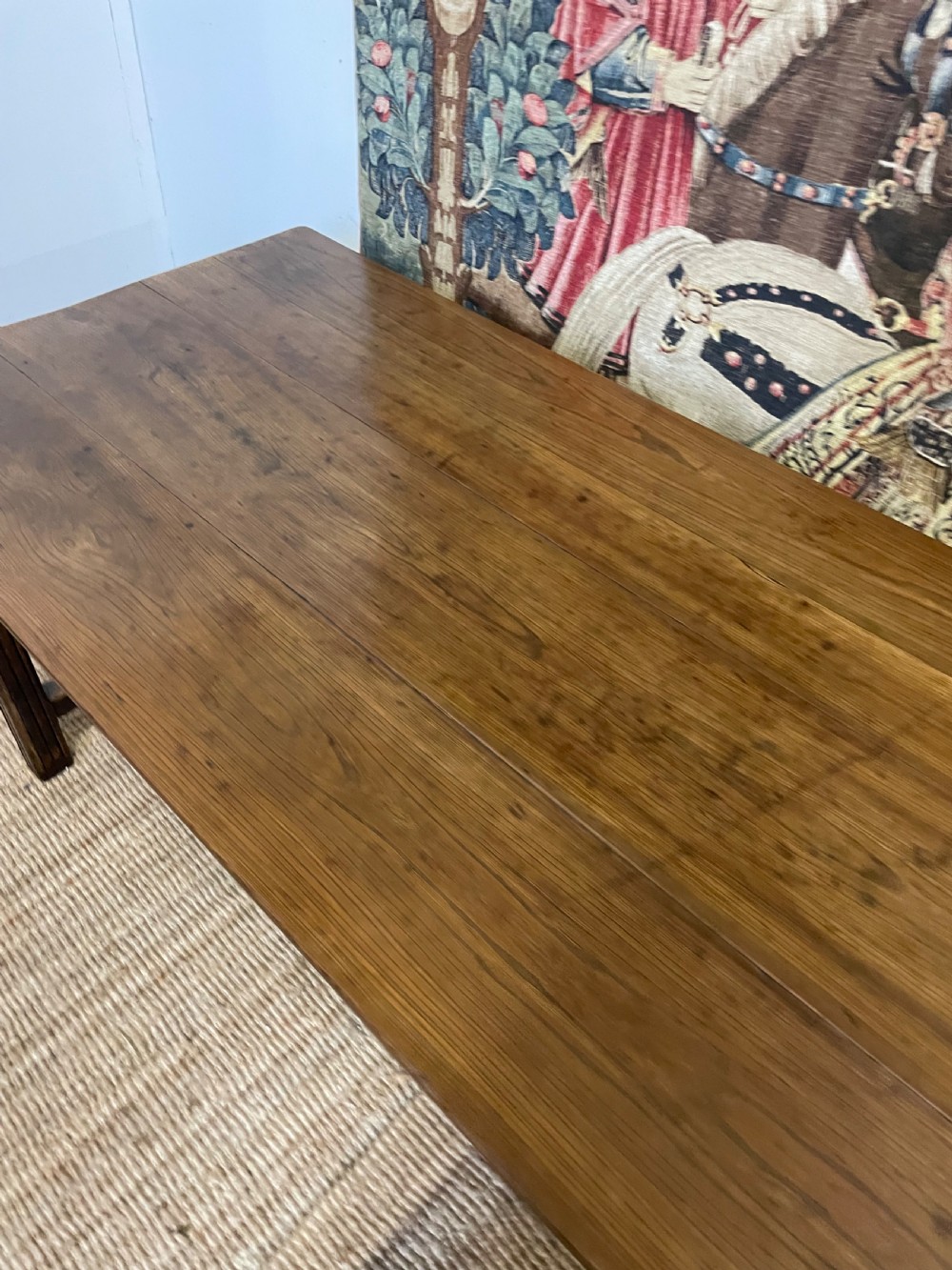 19th century oak farmhouse table  View VII