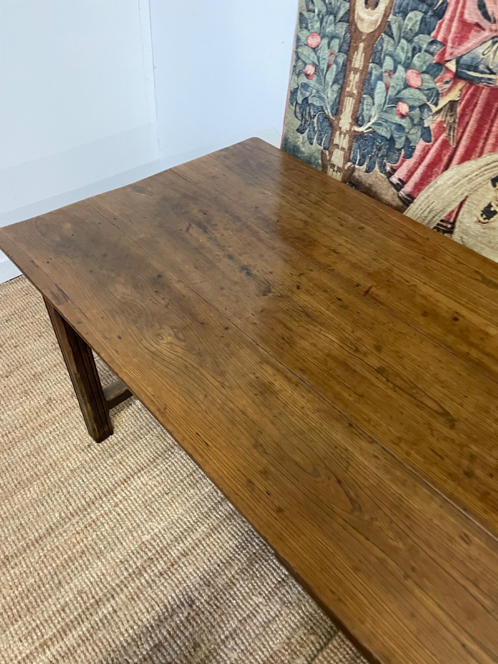 19th century oak farmhouse table  View VIII