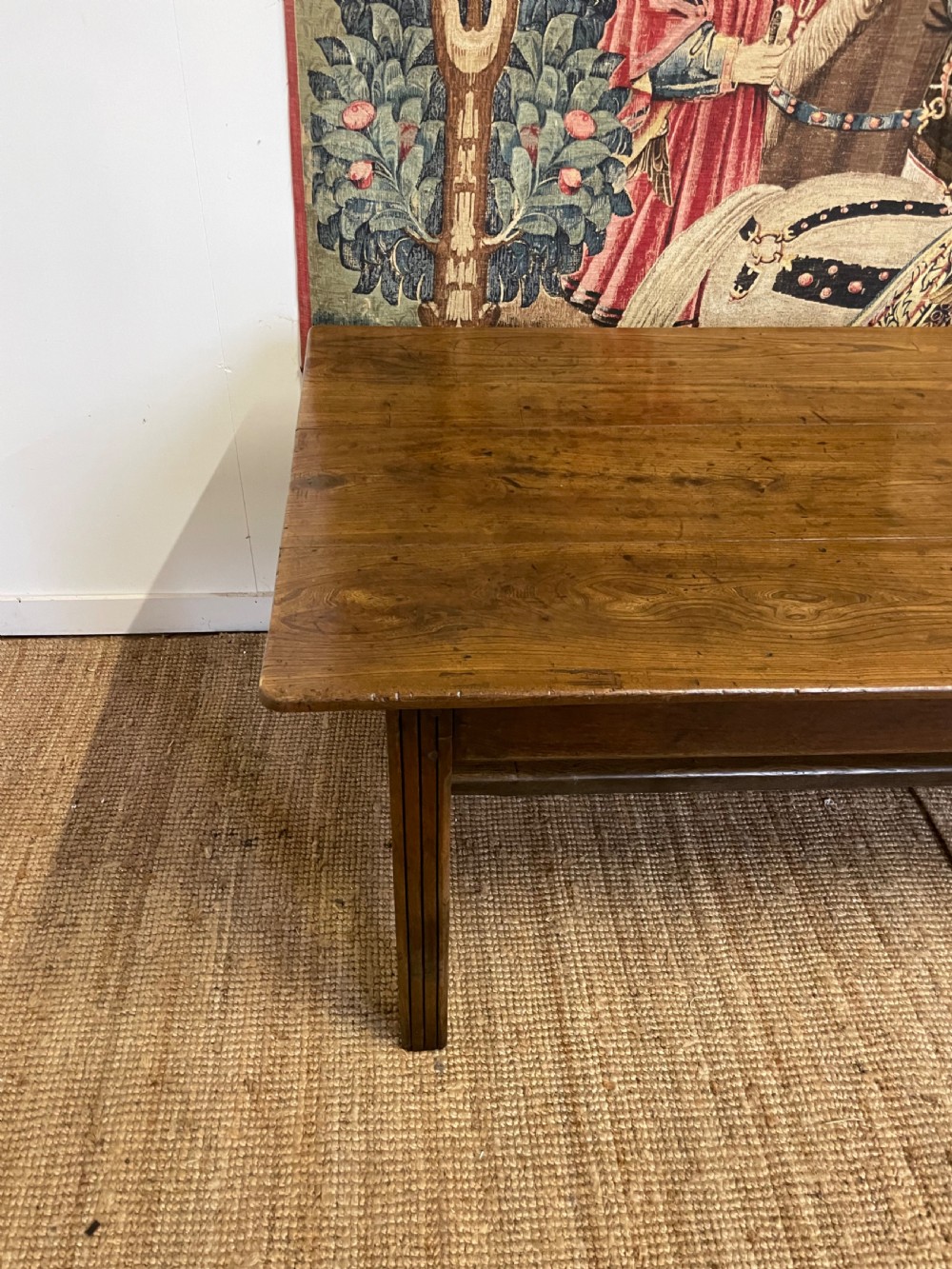 19th century oak farmhouse table  View IX