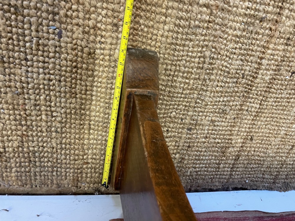 Long Elm bench  View XI