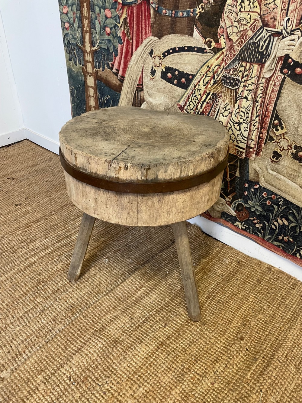 Butchers chopping block  View II