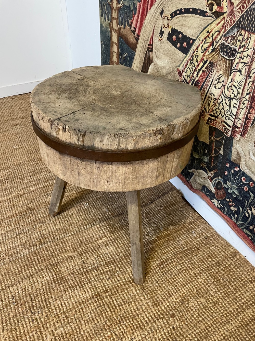 Butchers chopping block  View III
