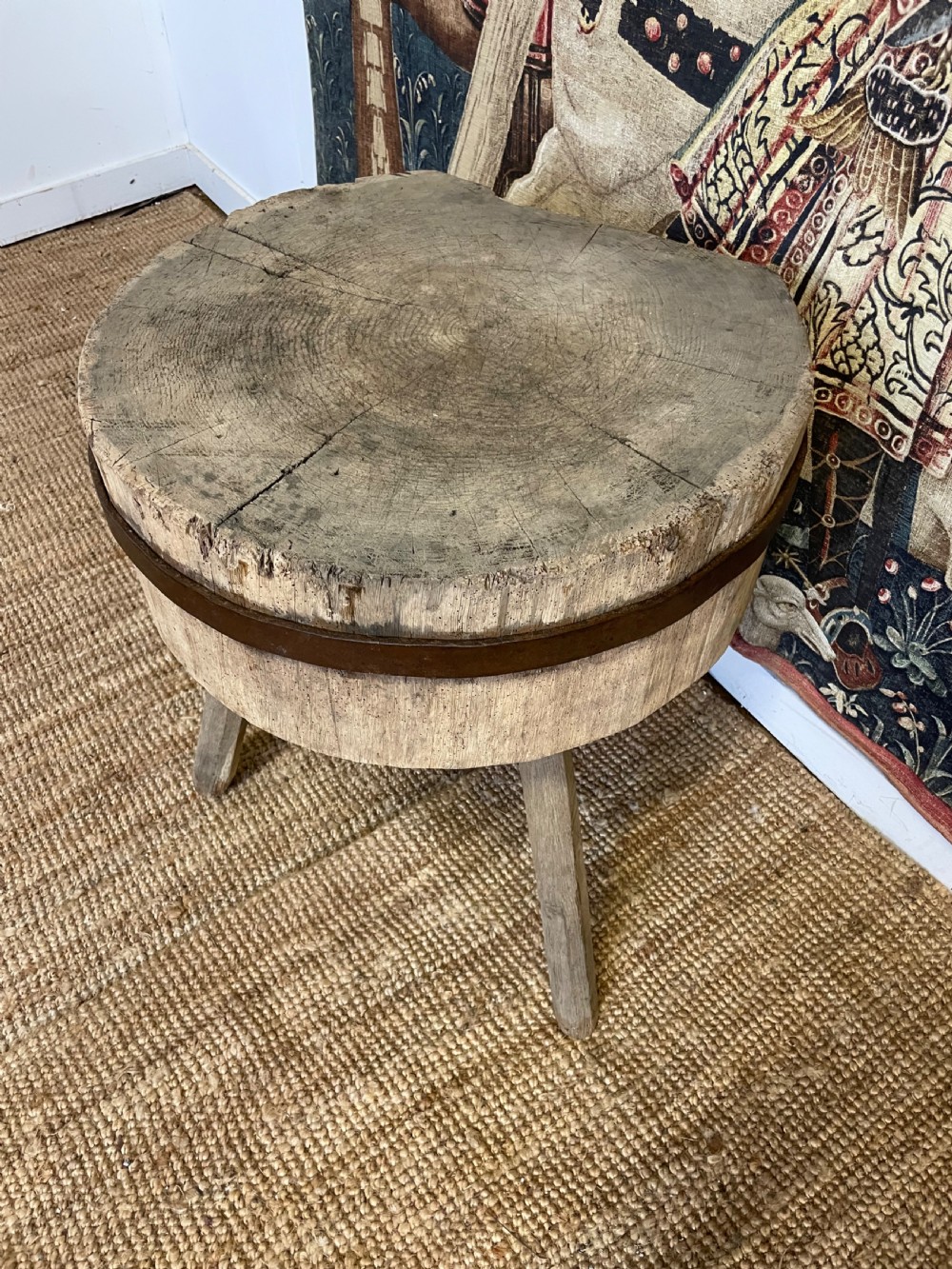 Butchers chopping block  View IV