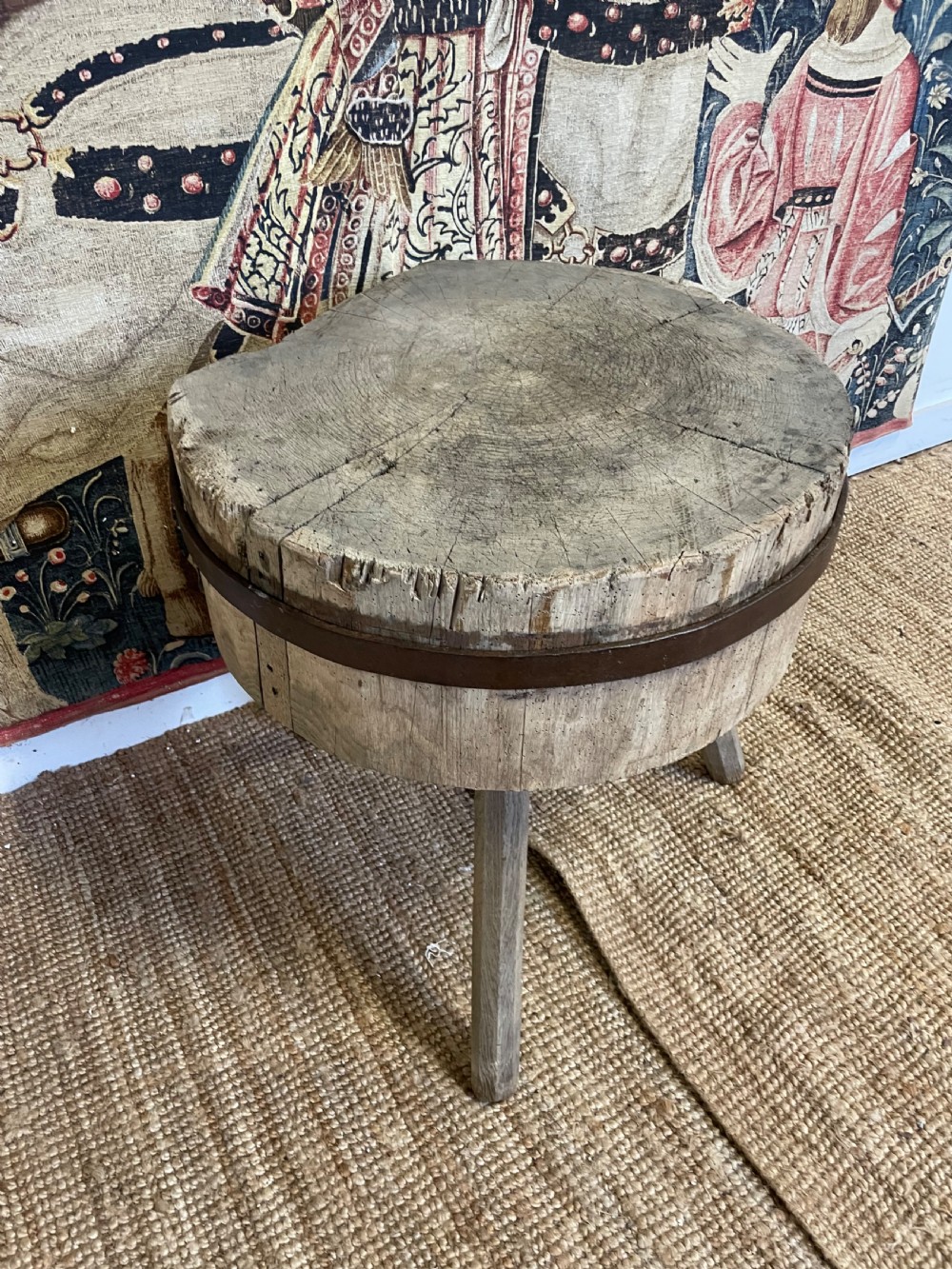 Butchers chopping block  View V