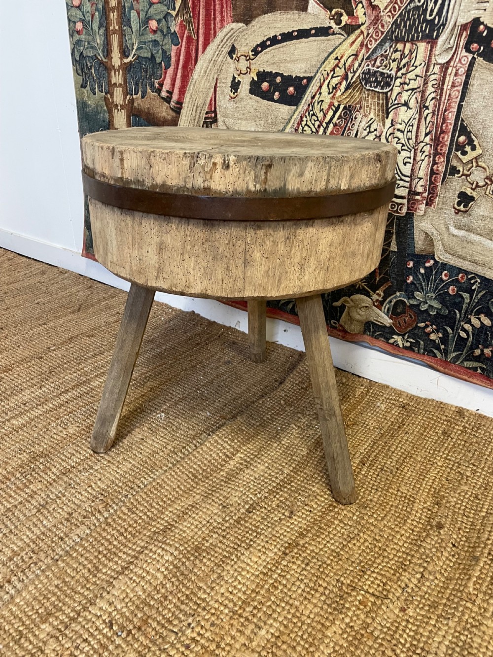 Butchers chopping block  View VIII