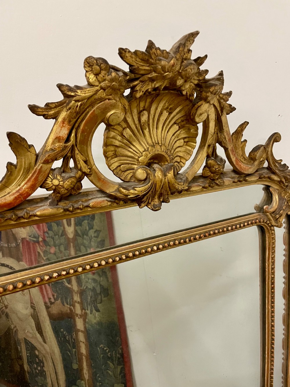 Napoleon III gilded wall mirror  View IV