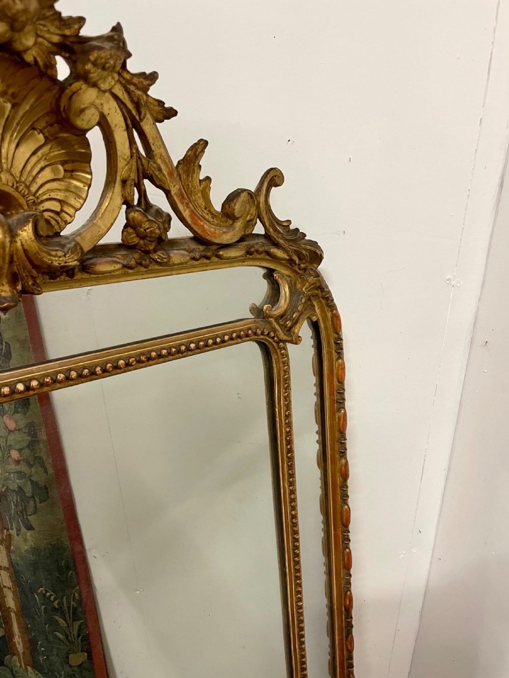 Napoleon III gilded wall mirror  View VI