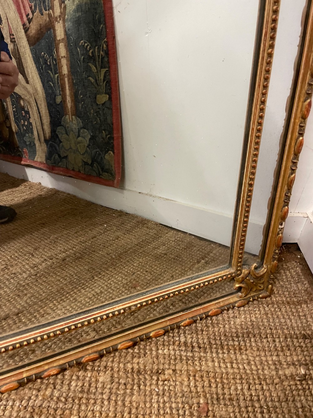 Napoleon III gilded wall mirror  View VII