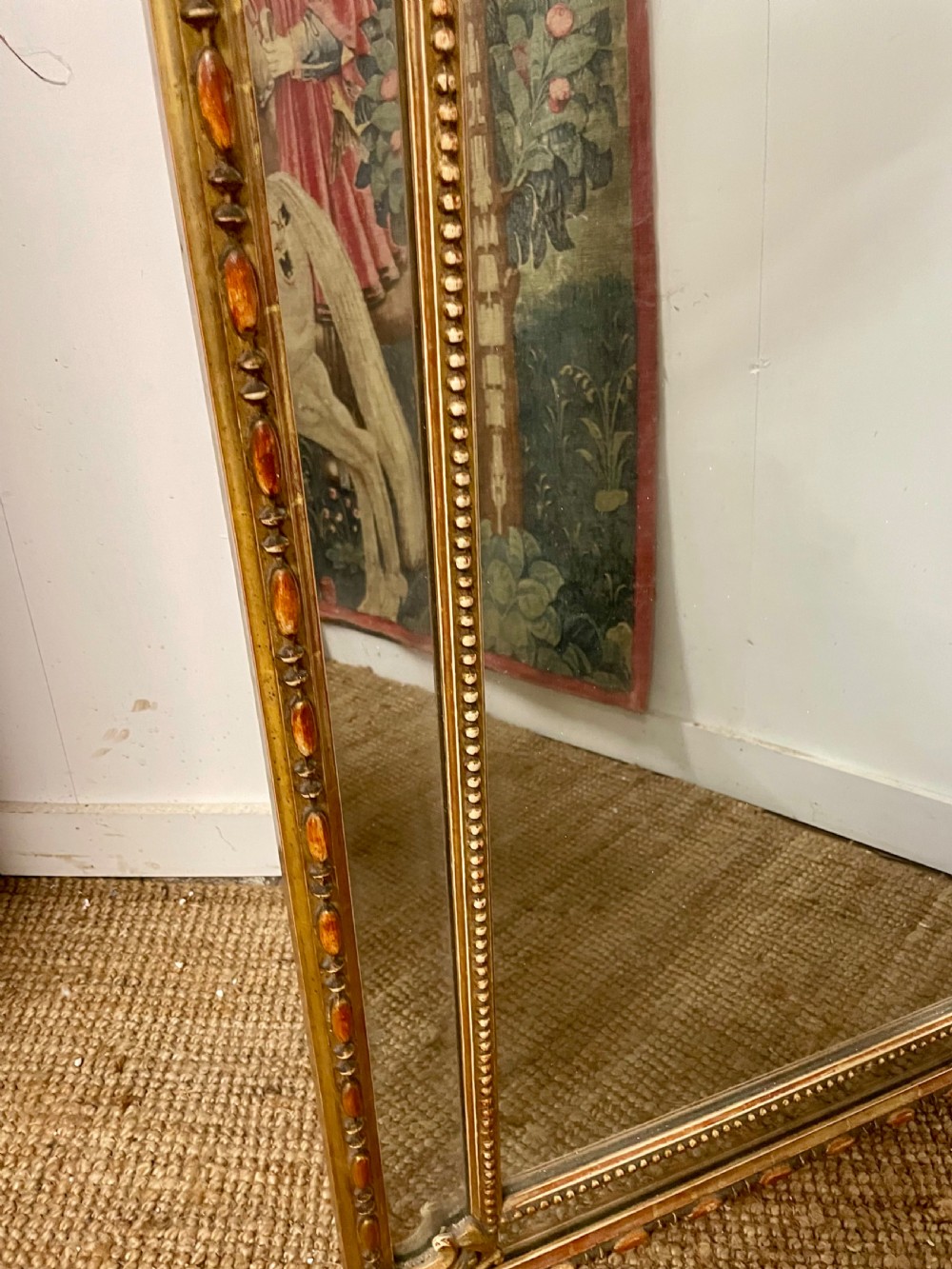 Napoleon III gilded wall mirror  View IX