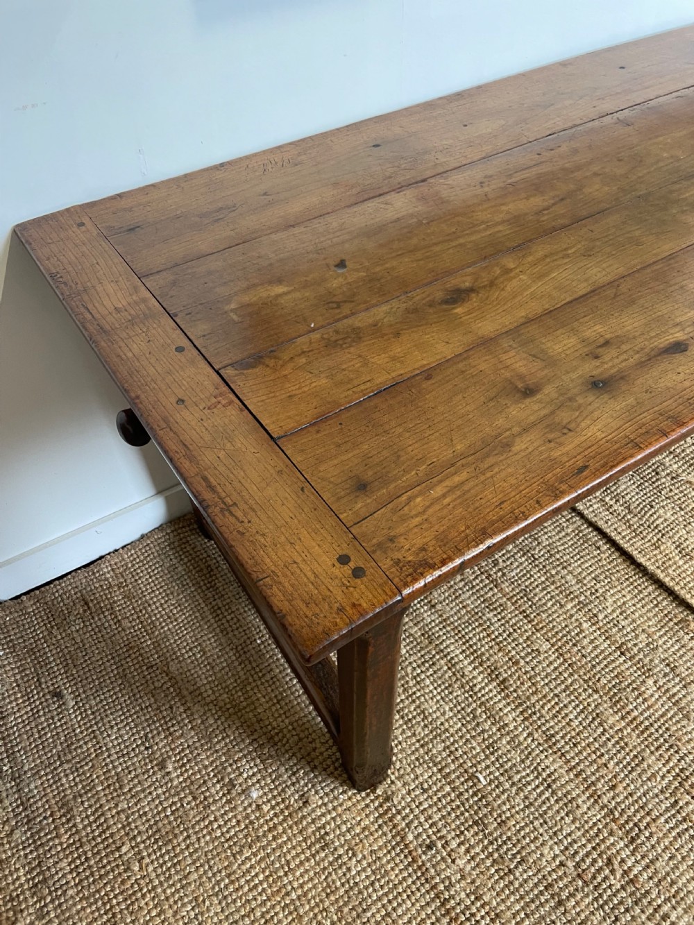 Cherry wood farmhouse table 249cms View VII