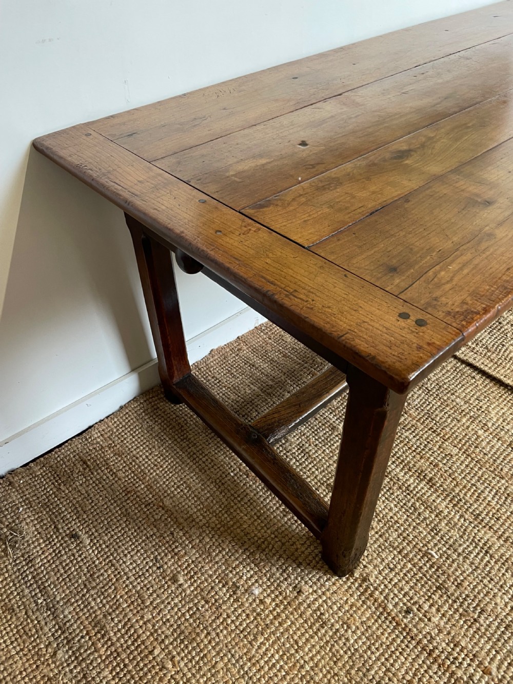 Cherry wood farmhouse table 249cms View VIII