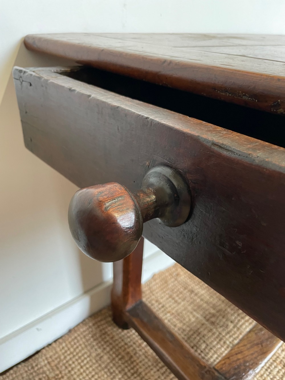 Cherry wood farmhouse table 249cms View XI
