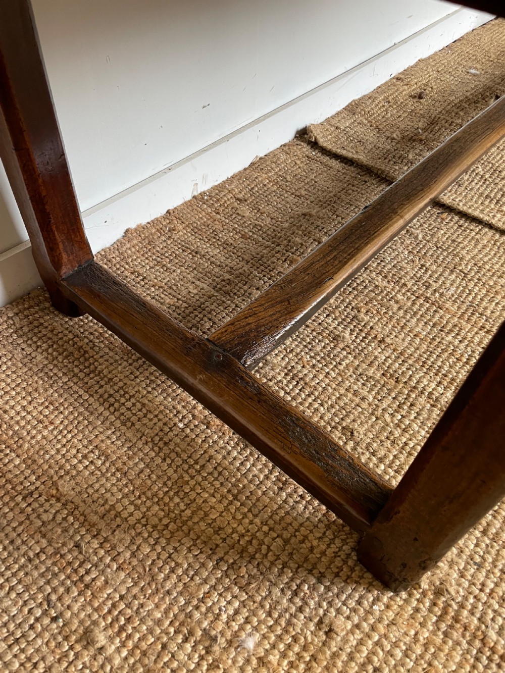 Cherry wood farmhouse table 249cms View XV