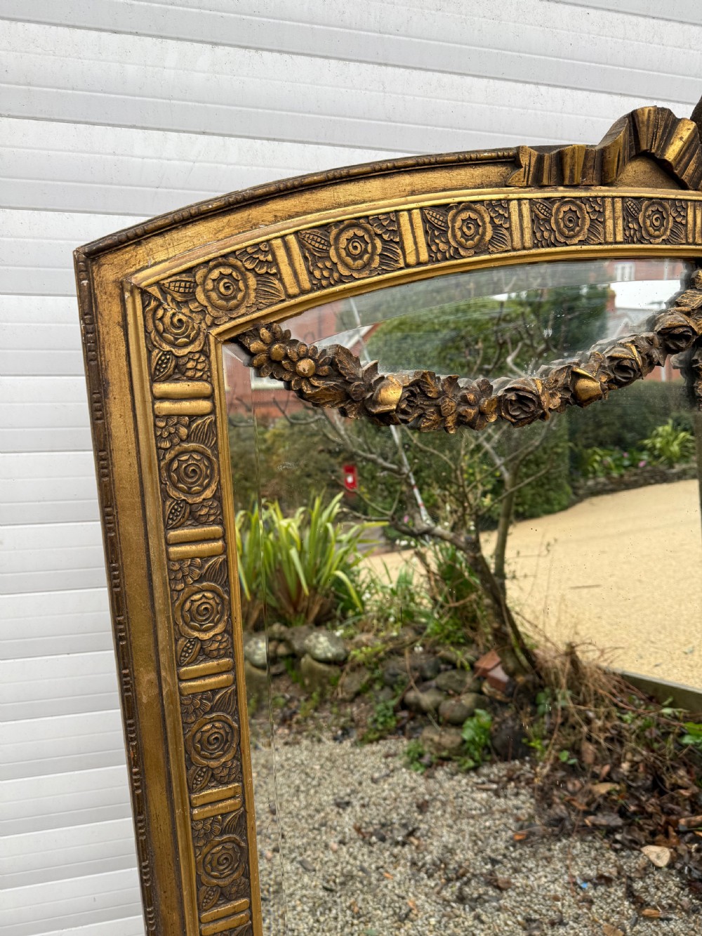Large Art Deco over mantle mirror View III