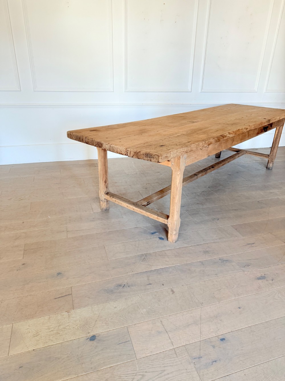 3 meter oak French farmhouse table  View II
