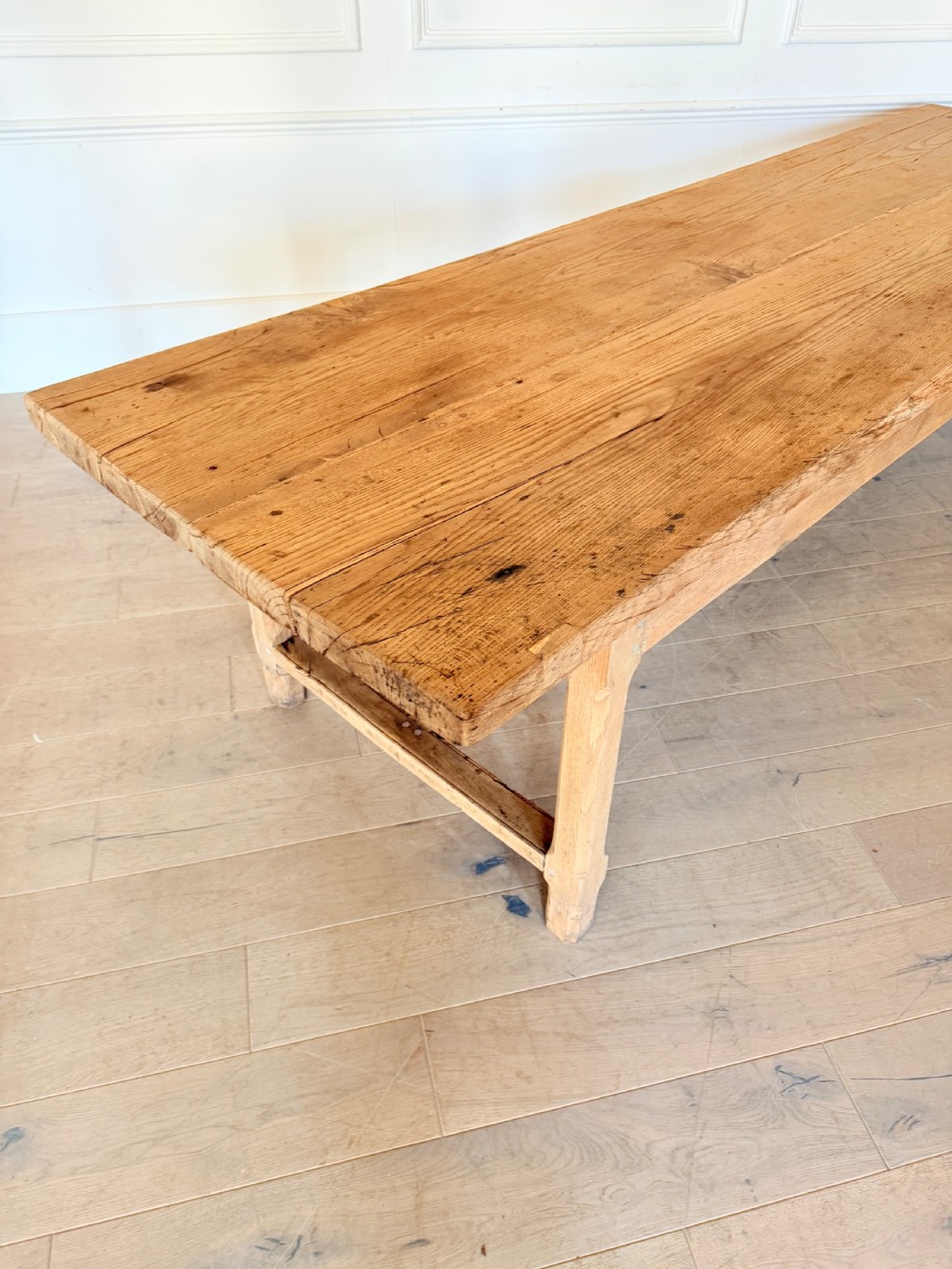 3 meter oak French farmhouse table  View IV