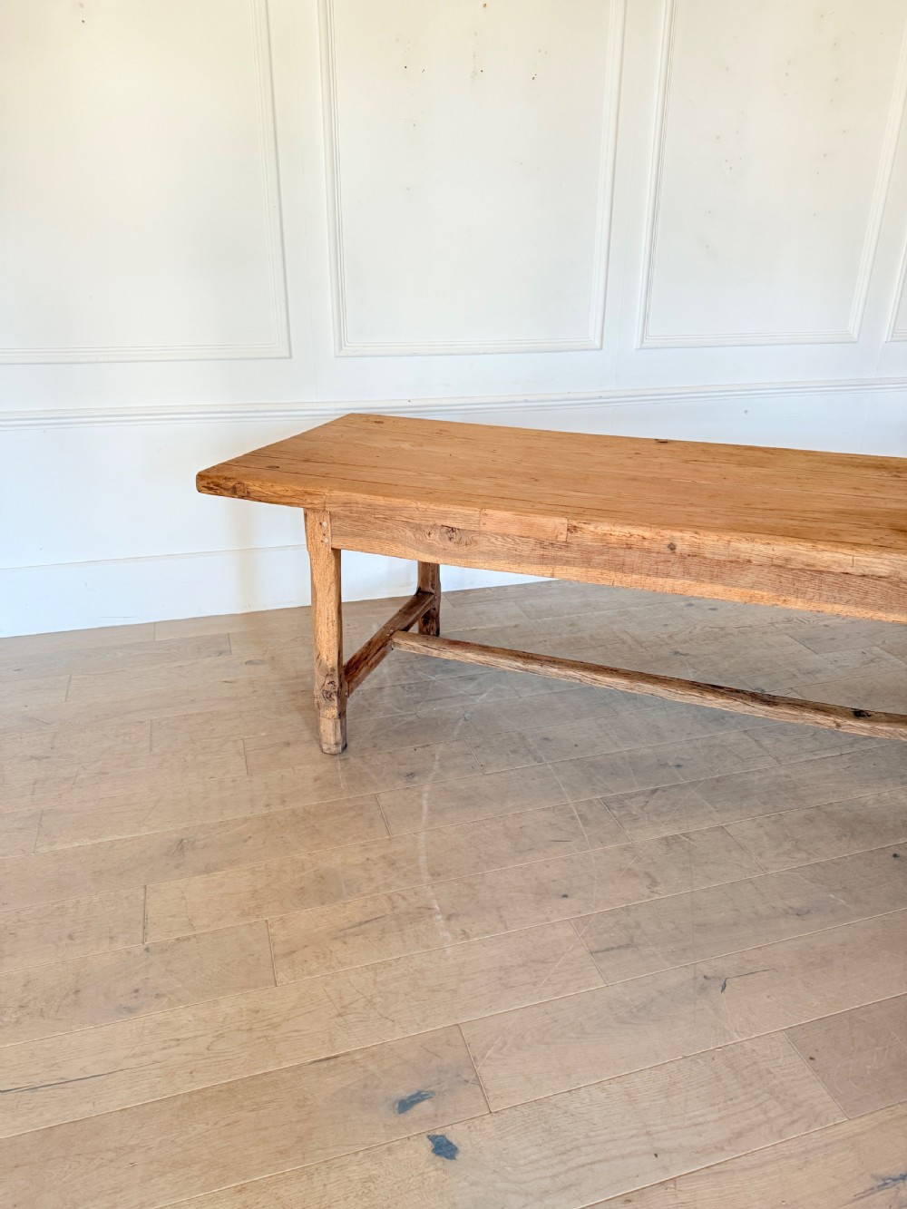 3 meter oak French farmhouse table  View V
