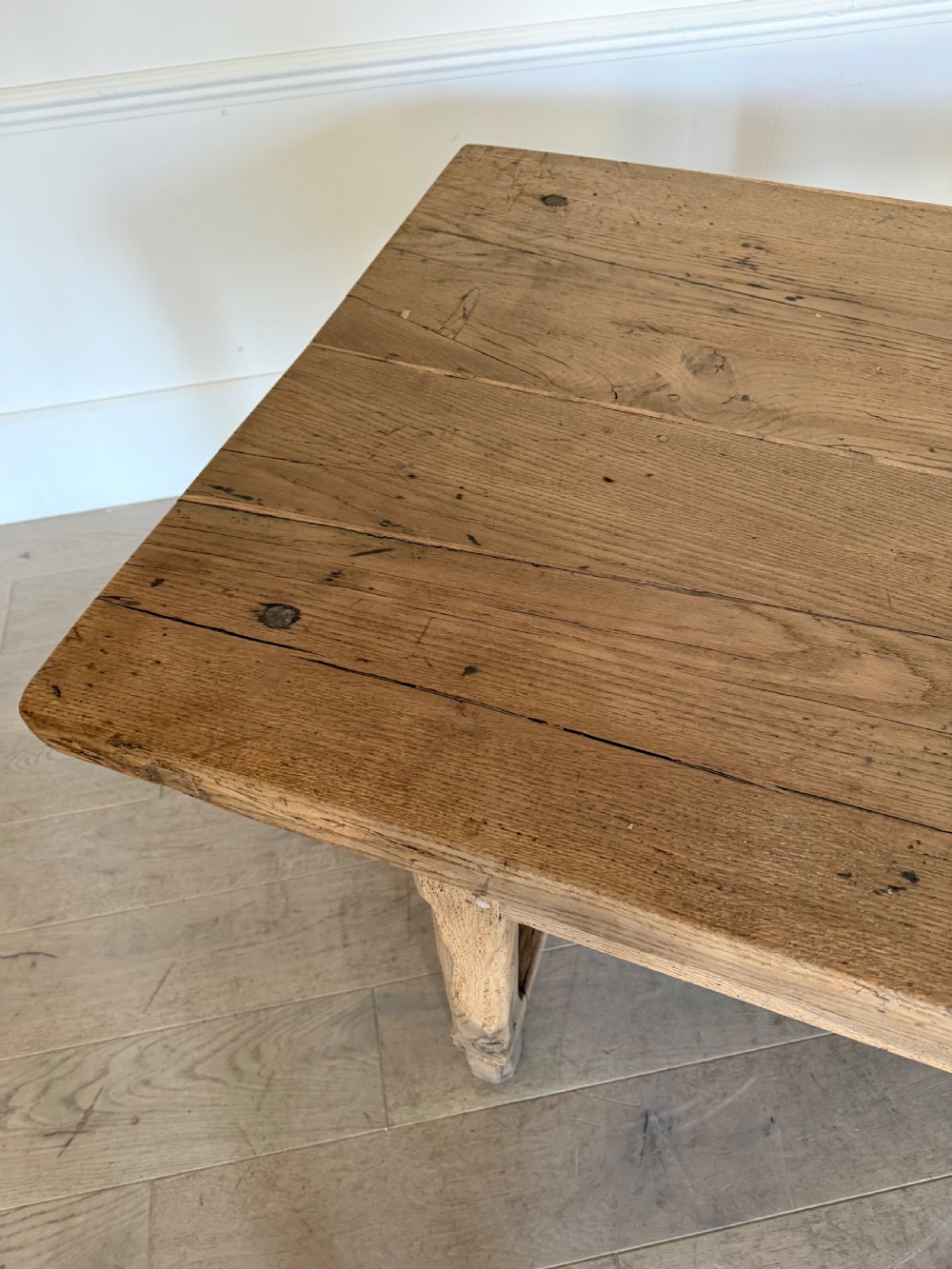 3 meter oak French farmhouse table  View XIII
