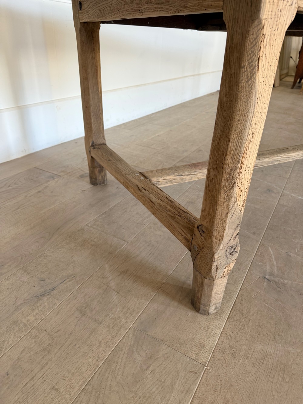 3 meter oak French farmhouse table  View XV
