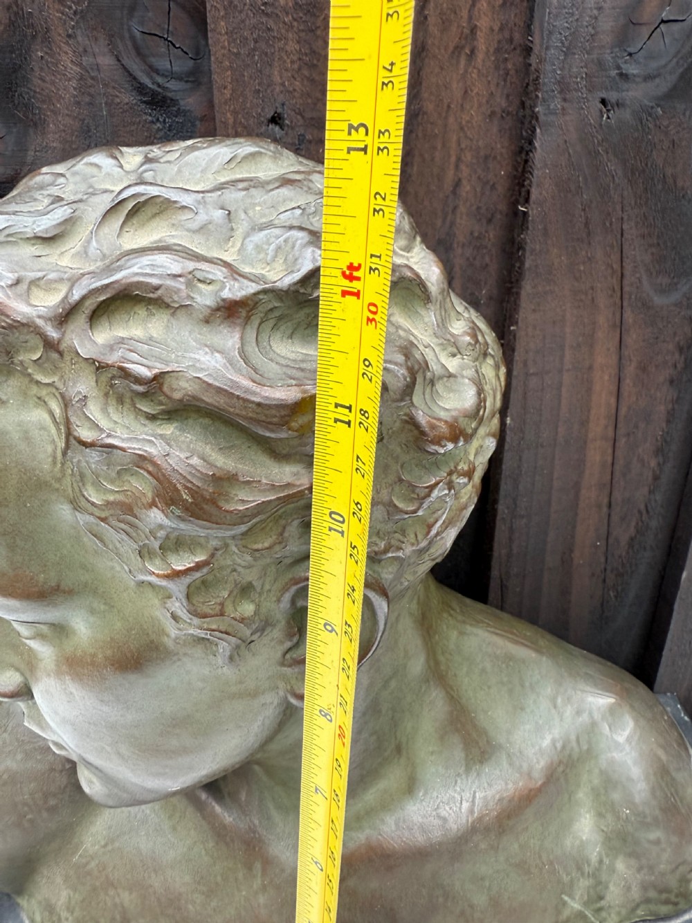 Art deco terracotta bust of a boy , J Dommisse  View XII