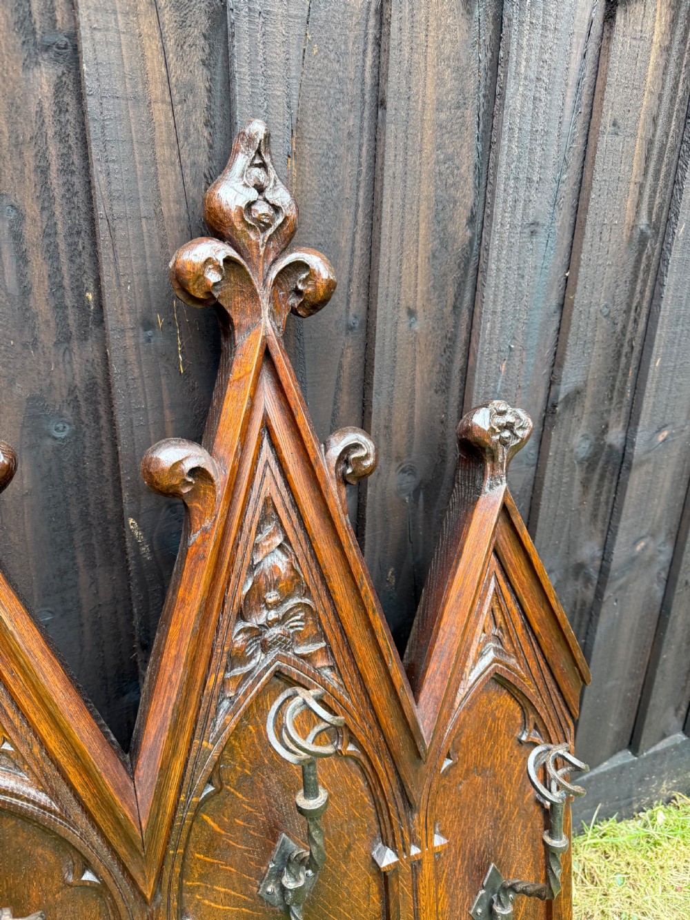 Gothic style coat and hat rack  View VII